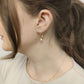 Gold Aphrodite Pearl Earrings