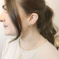 Gold Juno Rainbow Half-hoop earrings