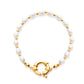 Gold Aphrodite Pearl Bracelet