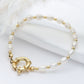 Gold Aphrodite Pearl Bracelet