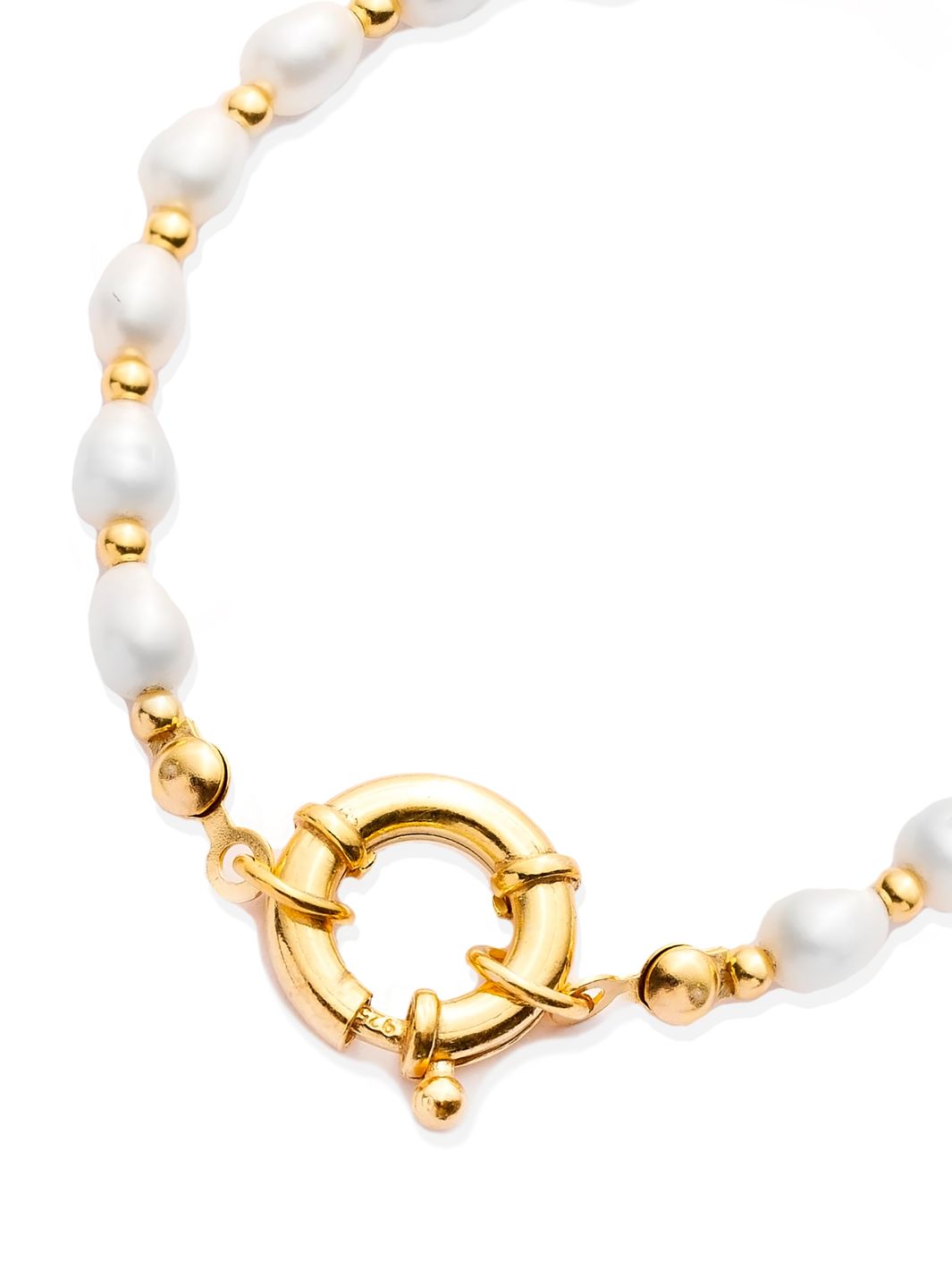 Gold Aphrodite Pearl Bracelet