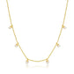 Gold Aphrodite Pearl Shaker Necklace