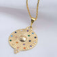 Gold Theia Coin Necklace