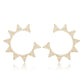 Gold Hera Sunburst Earrings