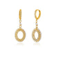 Aphrodite Pearl Drop Earrings Gold