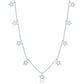 Silver Asteria Star Shaker Necklace