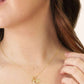 Gold Nyx Charm Necklace