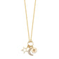 Gold Nyx Charm Necklace